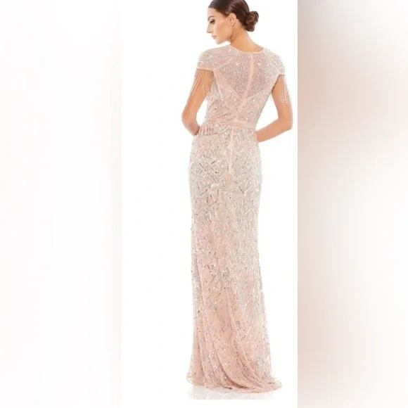 NWT Mac Duggal EMBELlISHED GOWN